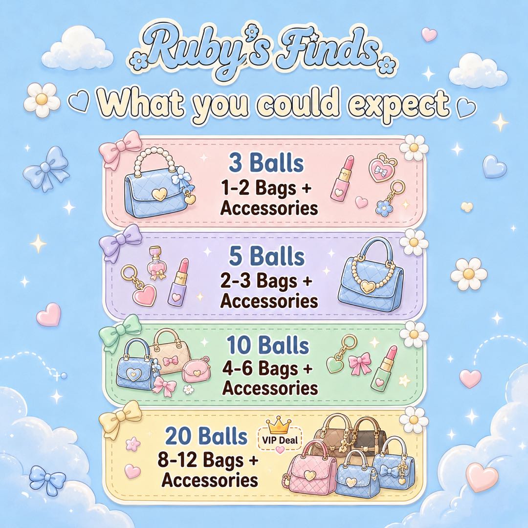 Ruby‘s Finds Surprise Balls Bundles
